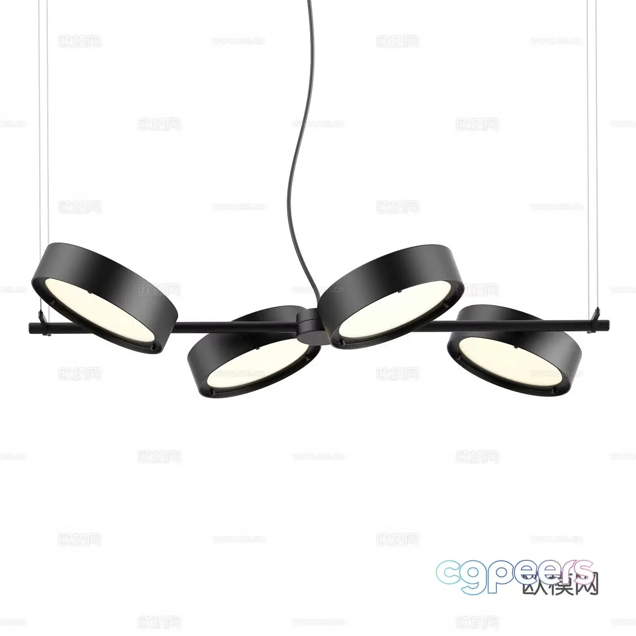Oluce Modern Chandeliers Minimalist Chandeliers Decorative Chandeliers Restaurant Chandeliers Art Chandeliers 3D Model