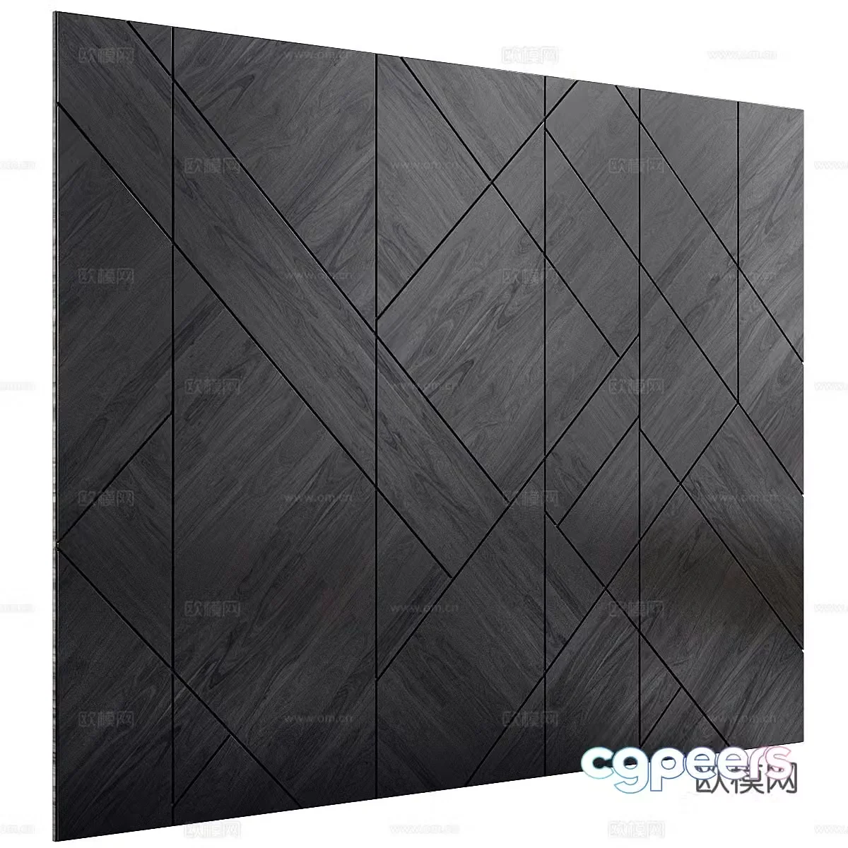 Sofa background wall 3d model
