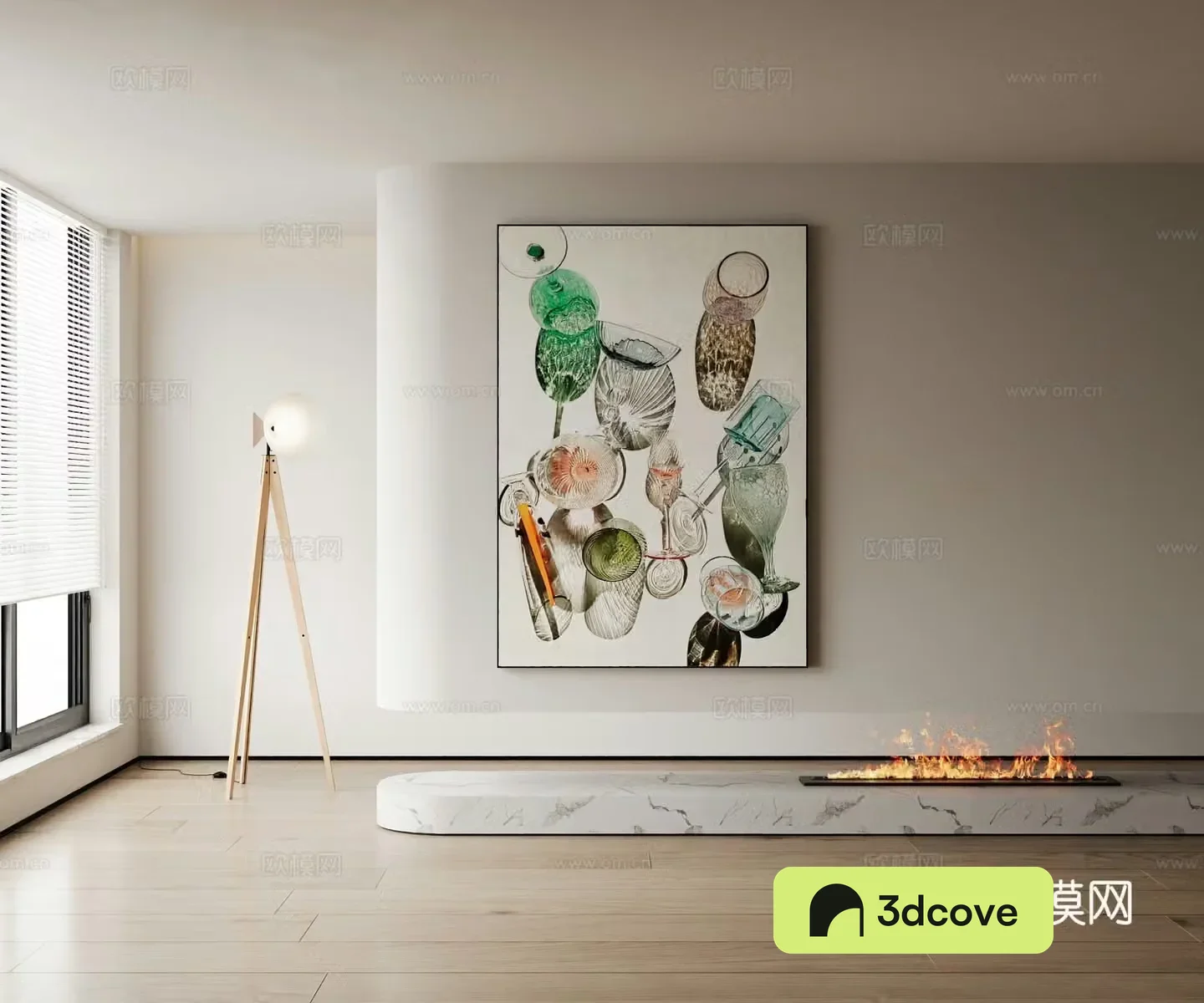 Modern decorative painting