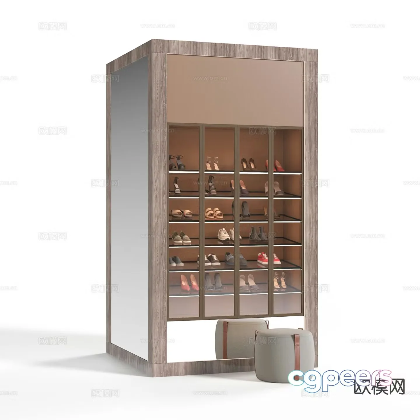 Shoe cabinet 3d model