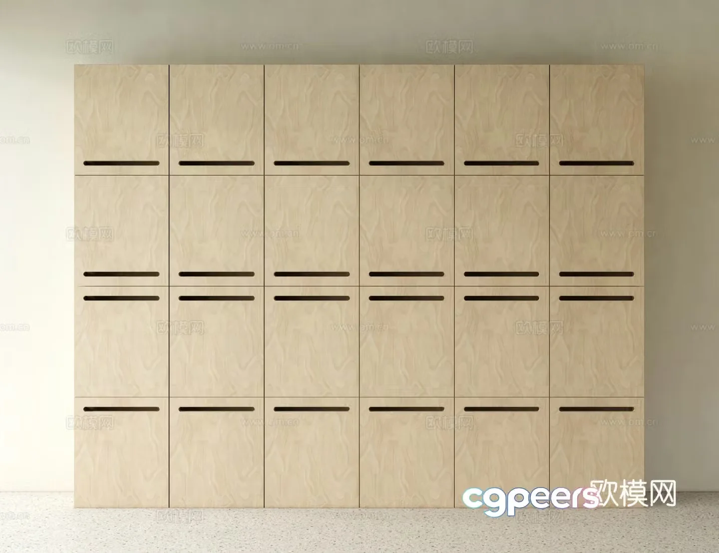 modern file cabinet storage cabinet storage cabinet 3d model