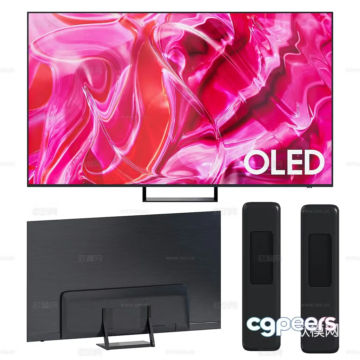 TV panel 3d model