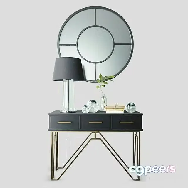 3ds Max Free – Madison console table