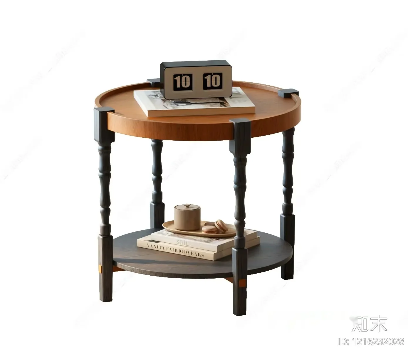 Mid-Century Modern Coffee Table 3D Model – 14501 – VRAY Render