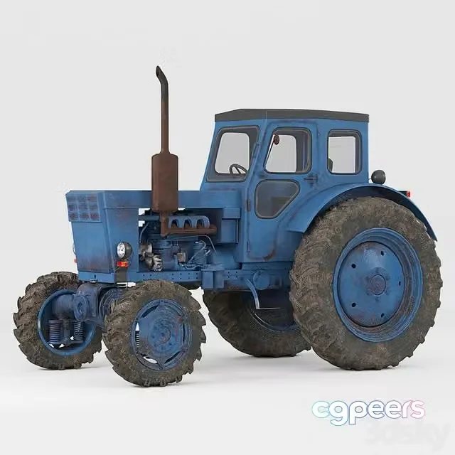 3ds Max Free – T-40 tractor