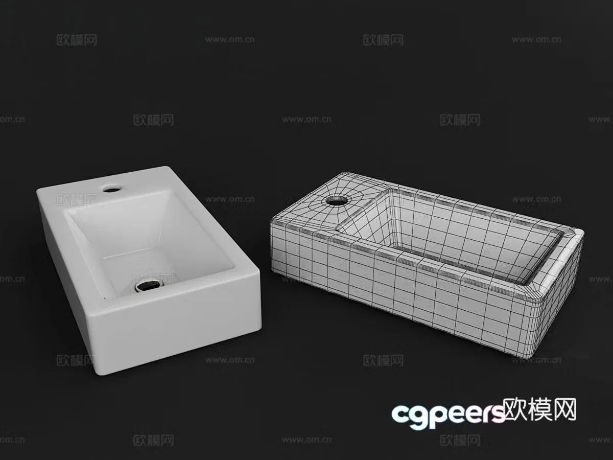 Washbasin 3d model