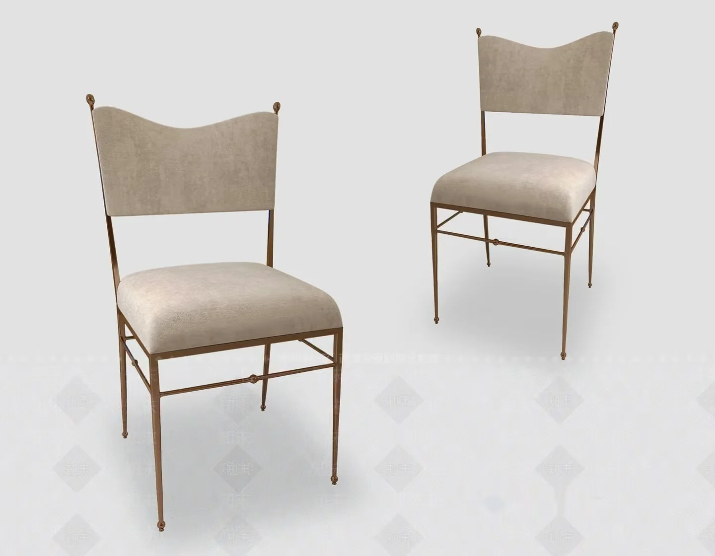 Modern Dining Chairs 3D Model – 12489 – VRAY Render