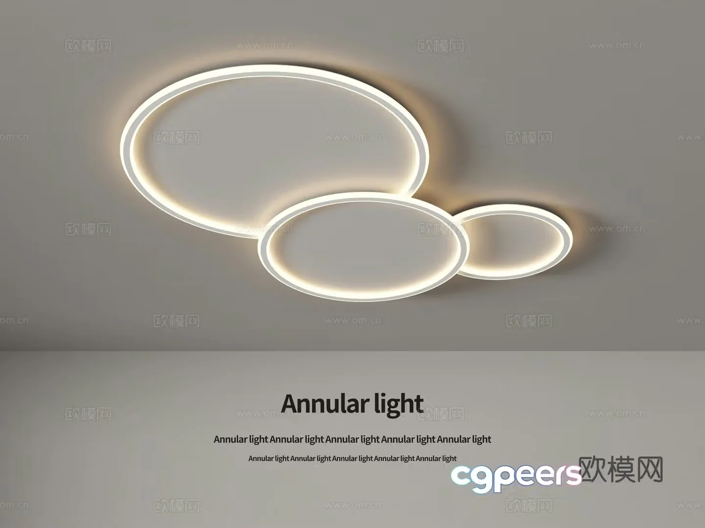 Cream style ceiling lamp geometric shape lamp cloud lamp 3d model