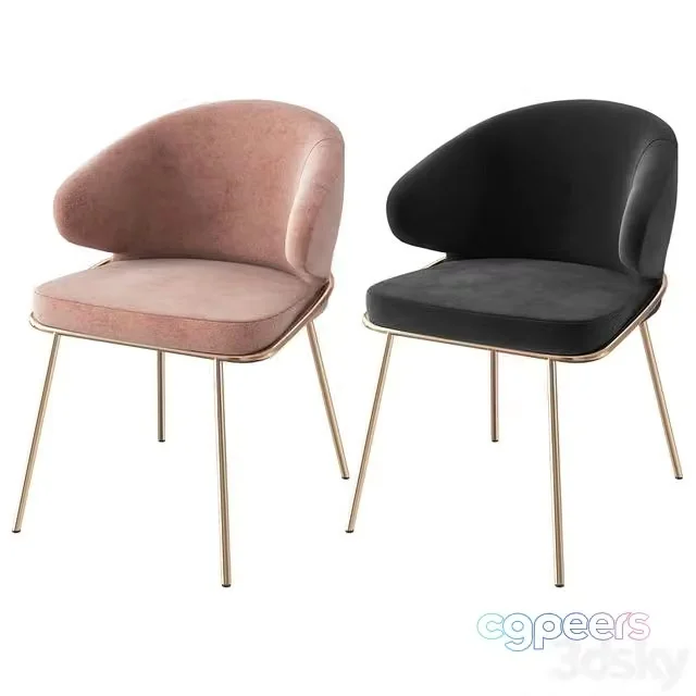 3ds Max Free – Eichholtz Dining Chair Kinley(ПРОВЕРЬ!!!)