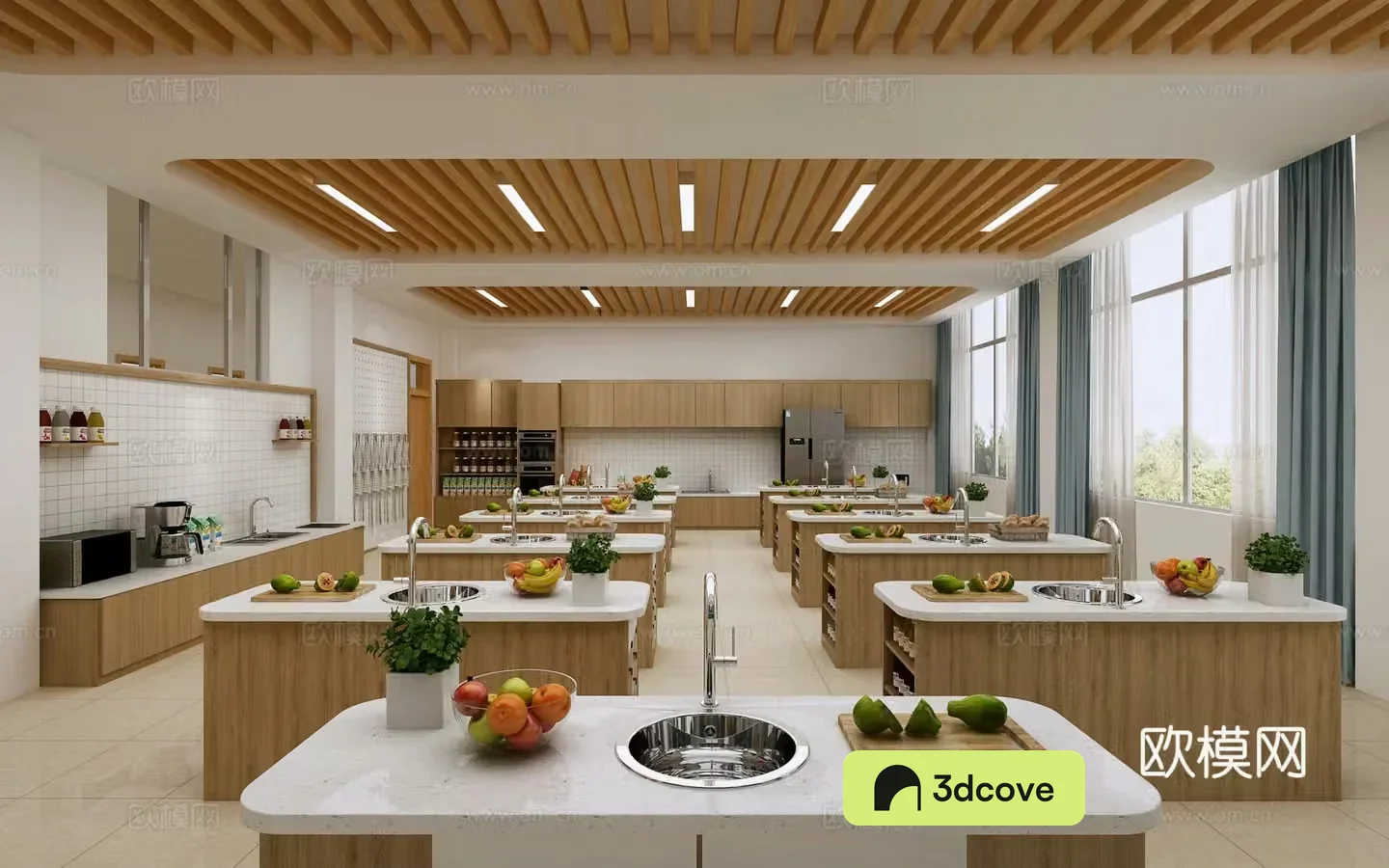 School cooking classroom labor classroom
