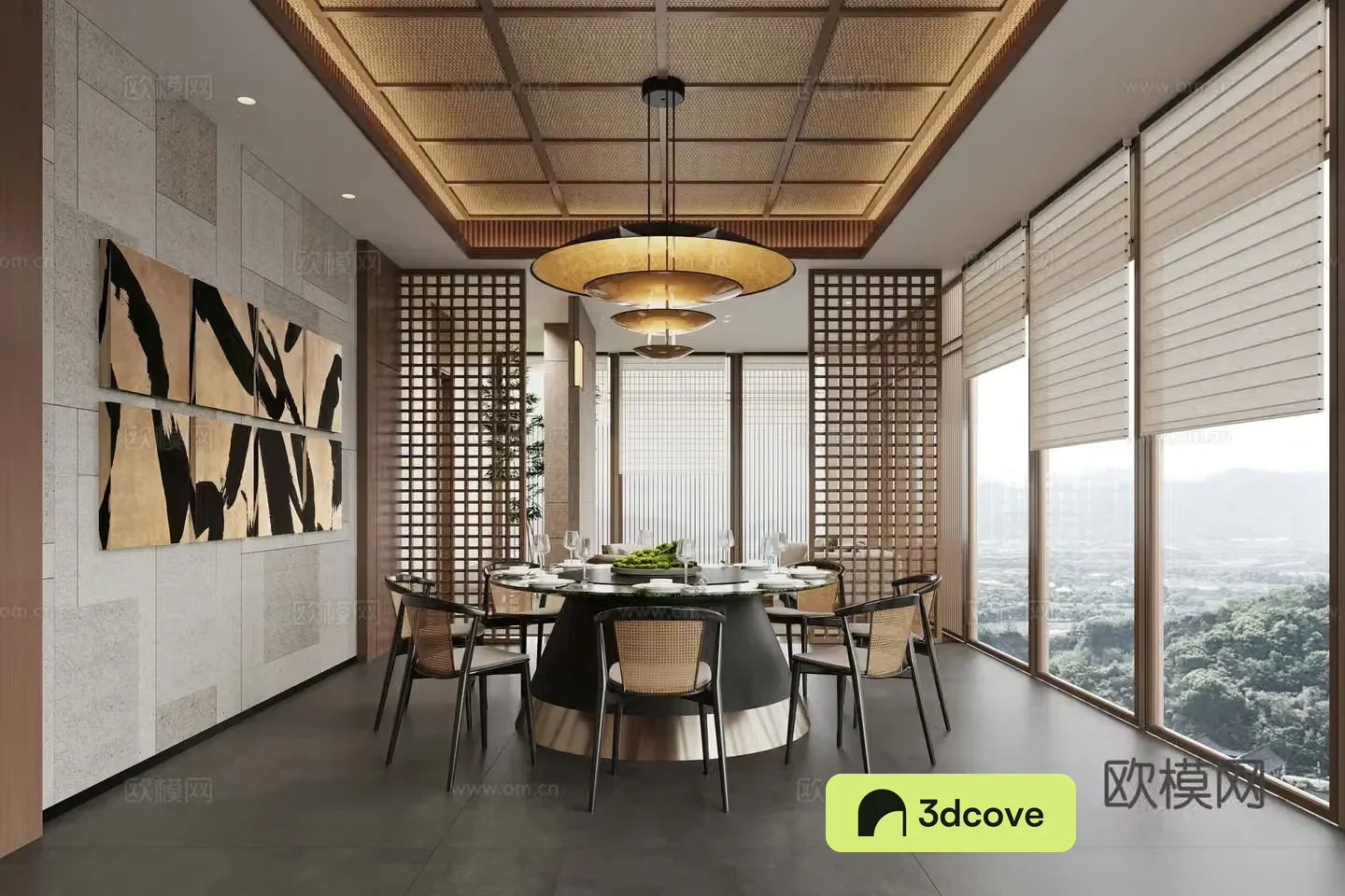 New Chinese restaurant private room