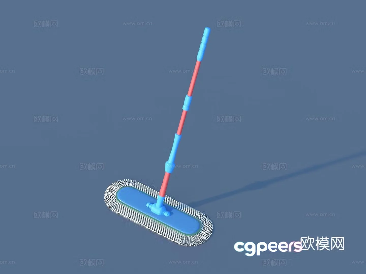 Mop Cleaning Supplies 3D Model