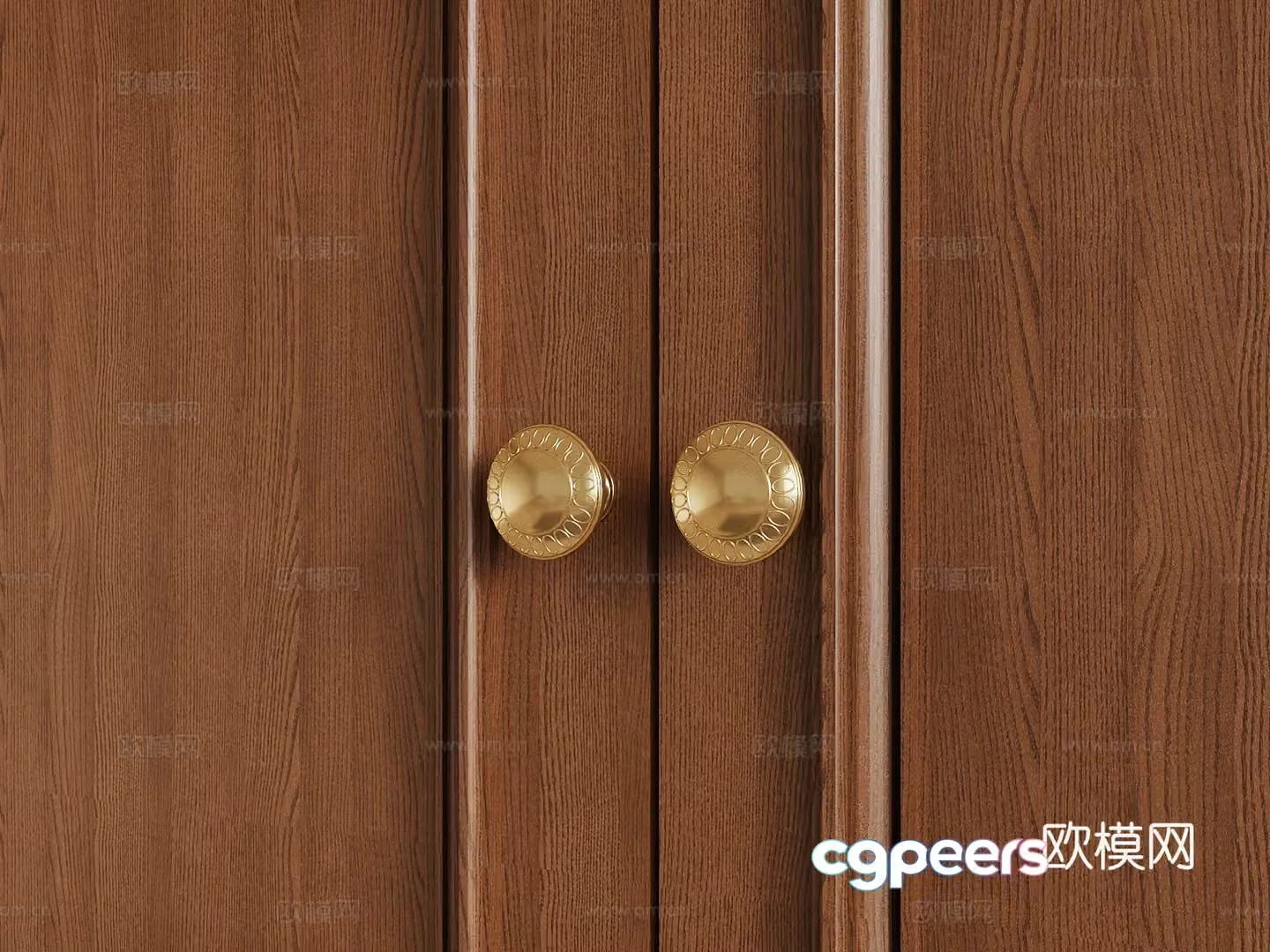 04 Handle modern Handle round Handle 3D model