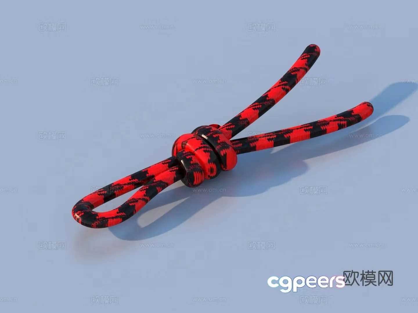 Rope knot hemp rope daily necessities 3d model
