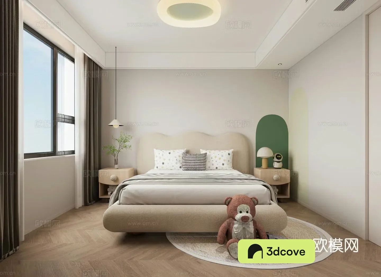 Modern bedroom