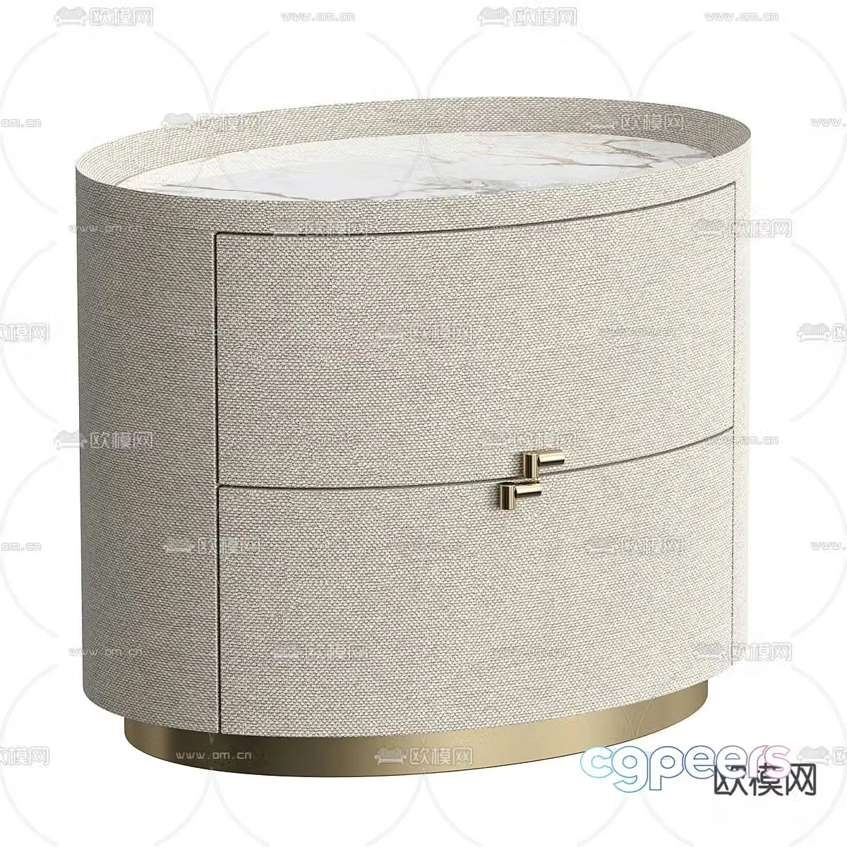 MIRA bedside table 3d model