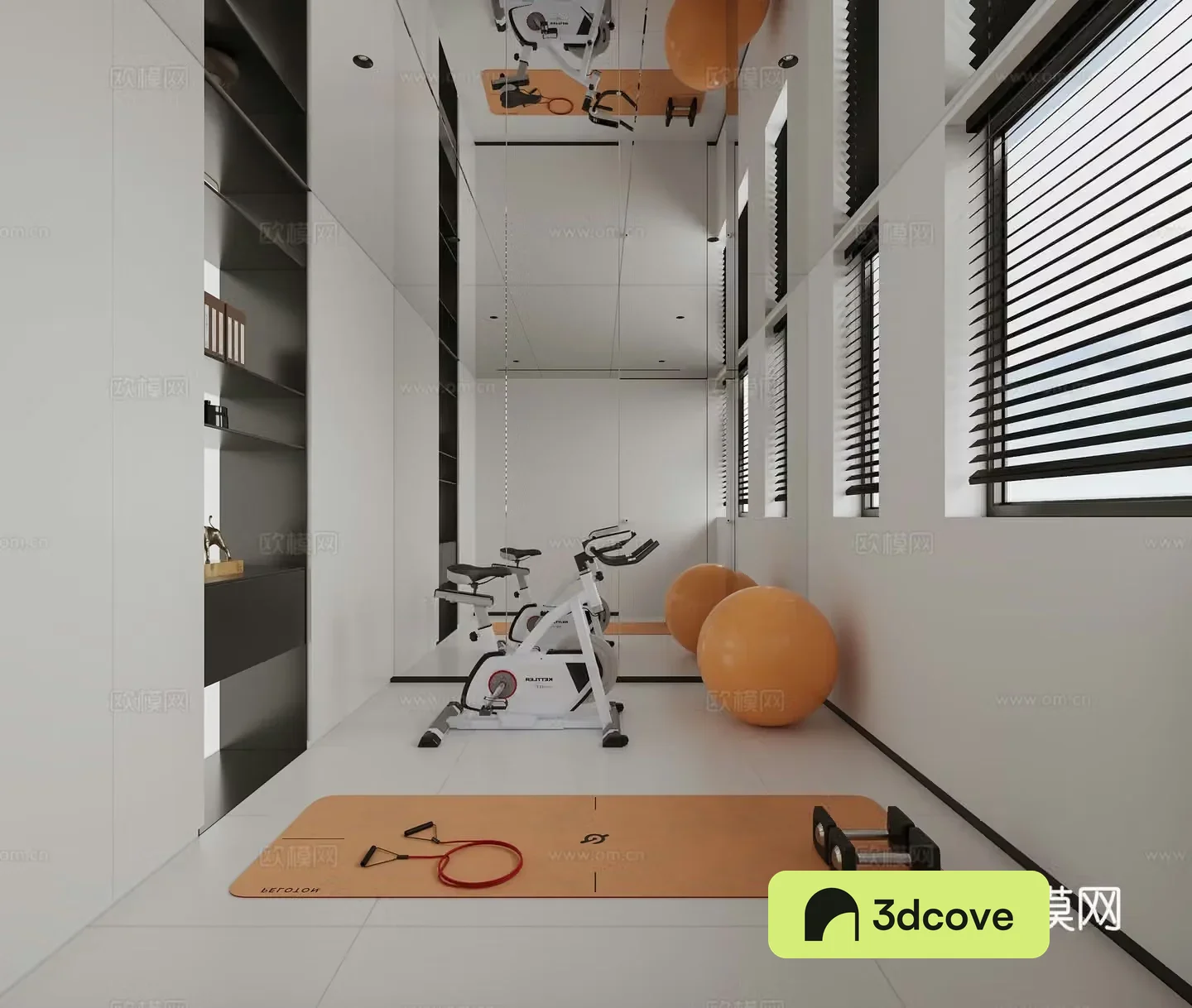 Modern gym