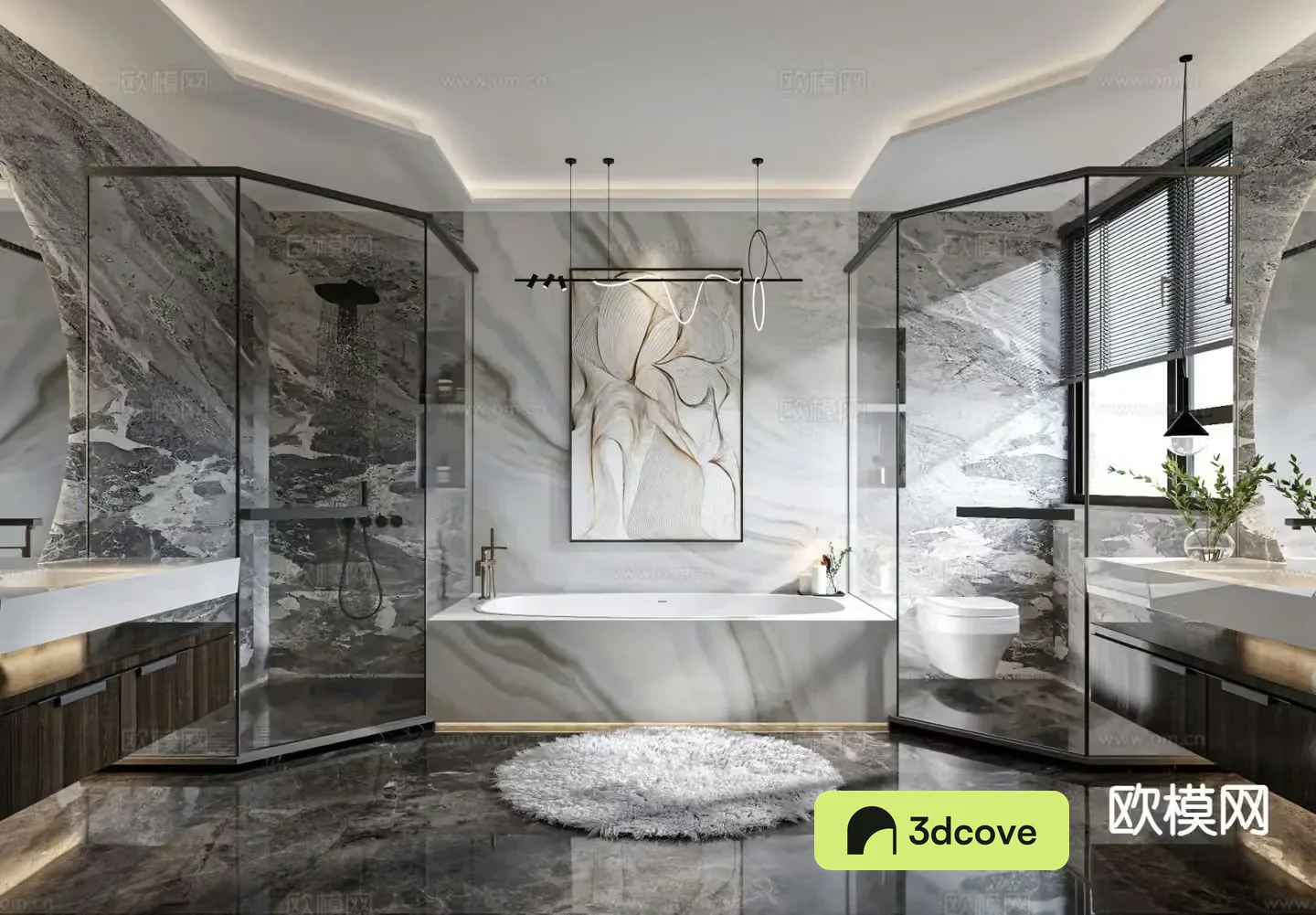 Modern bathroom