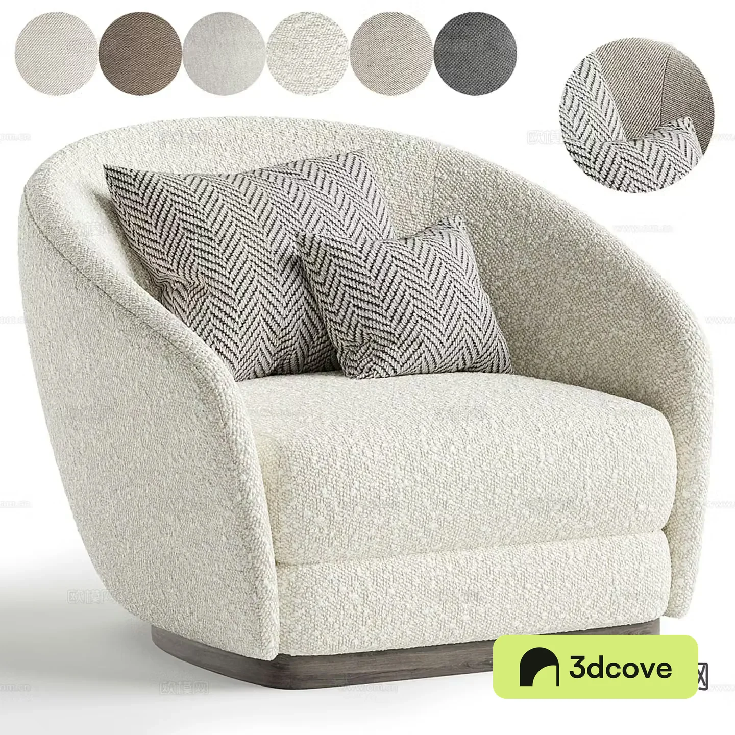Rumba single sofa leisure sofa
