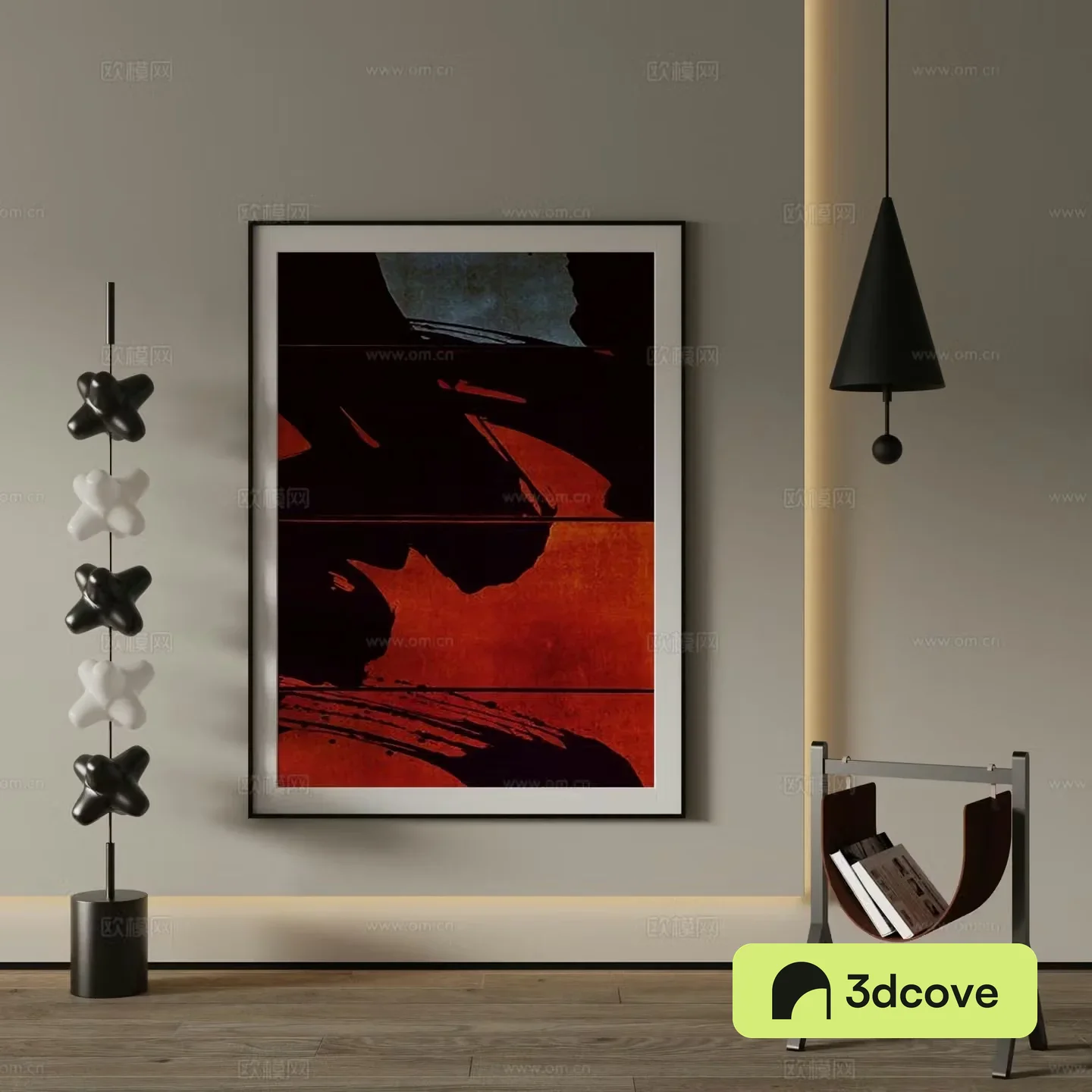 Modern decorative painting Abstract hanging painting