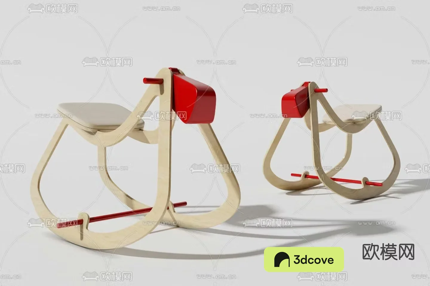 Children’s rocking horse rocking chair