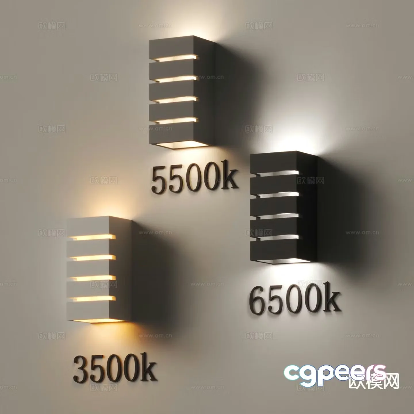 Modern wall lamp personalized wall lamp plaster wall lamp 3d model