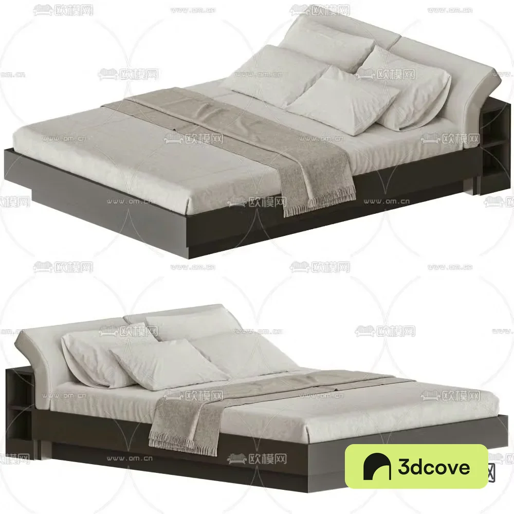 MisuraEmme modern double bed