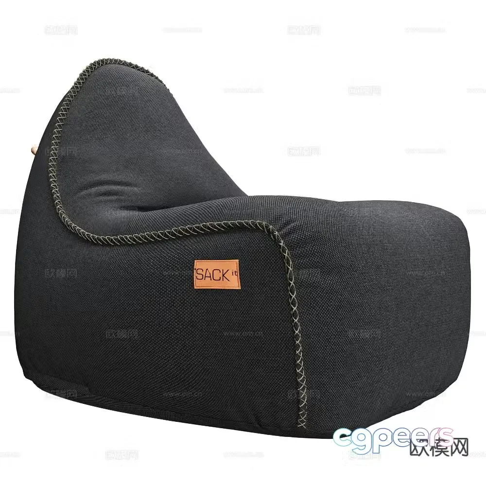 SACKit beanbag sofa 3d model