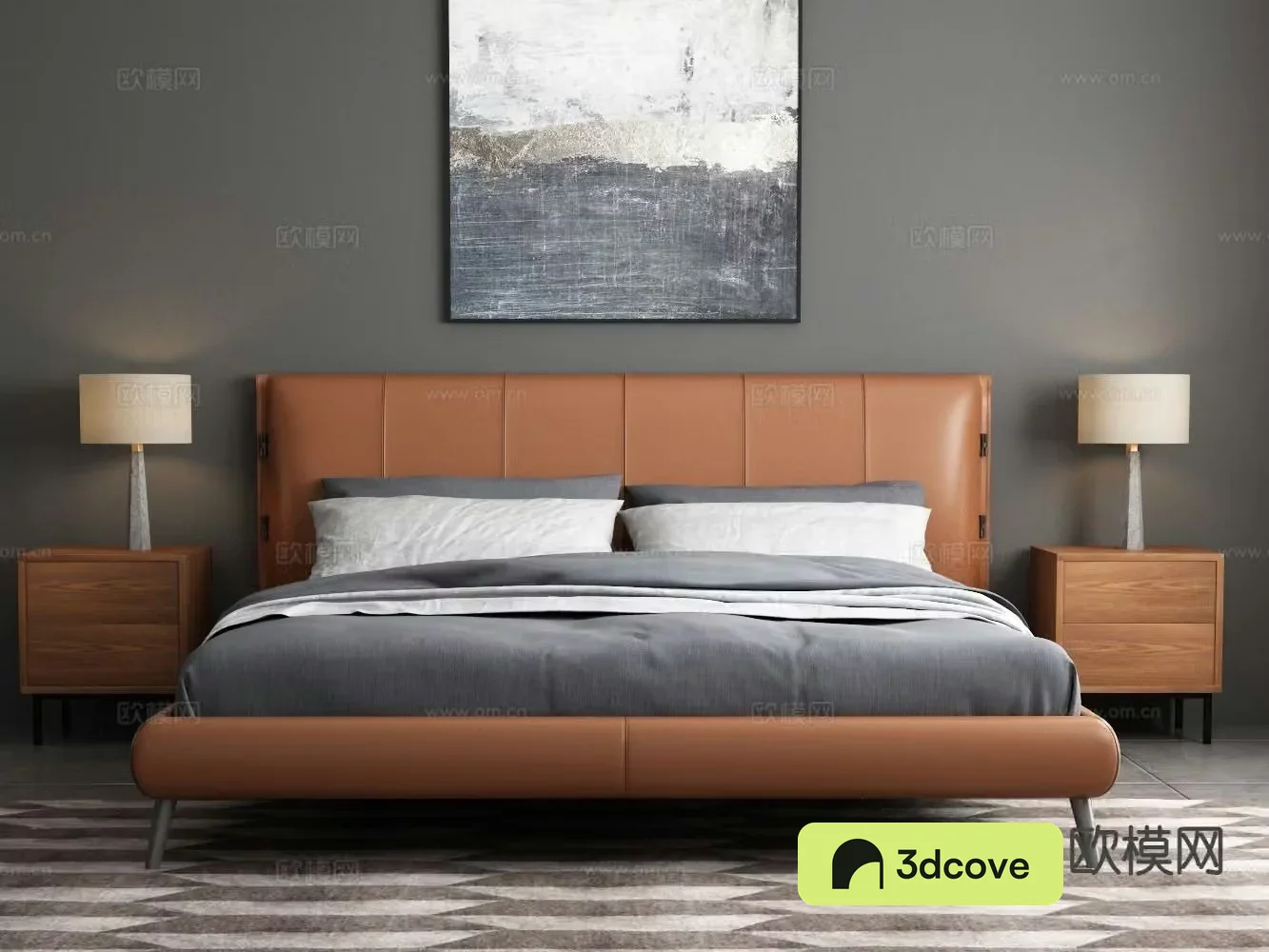 Italian double bed