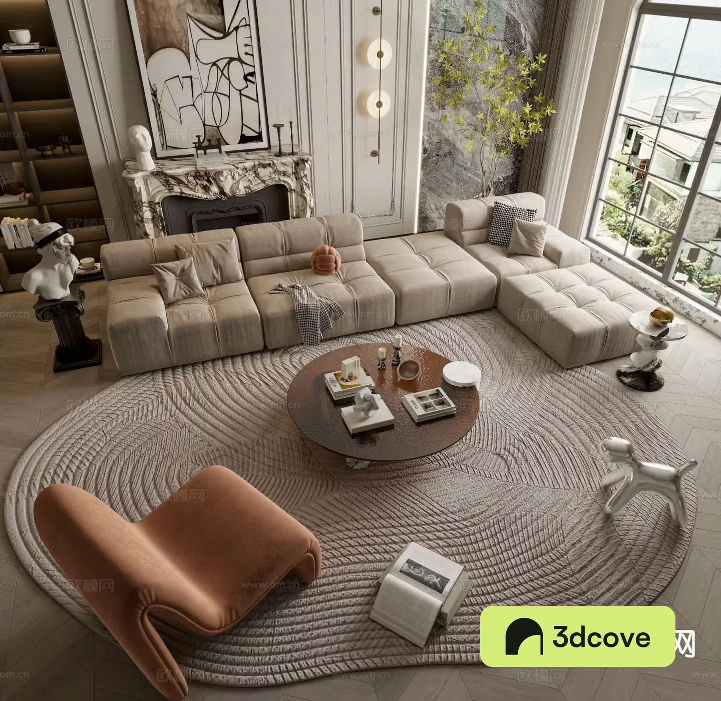 Modern modular sofa corner sofa