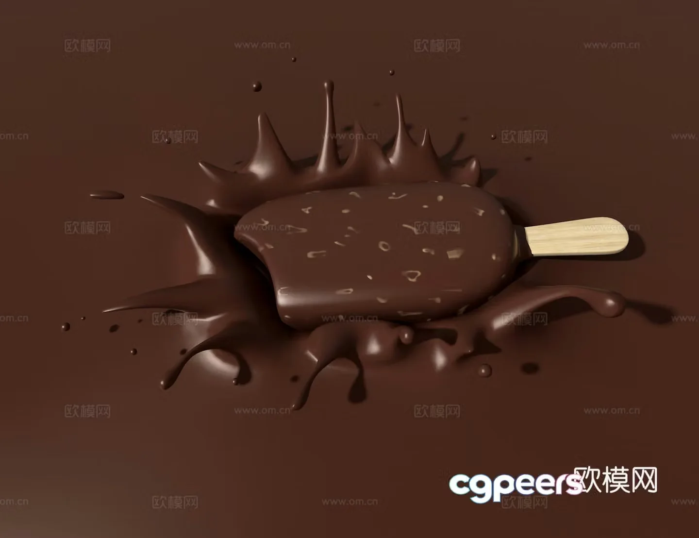 Ice cream 3d model