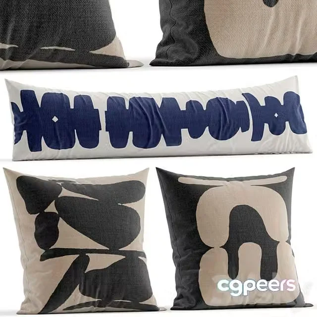 3ds Max Free – Westelm Pillow 5