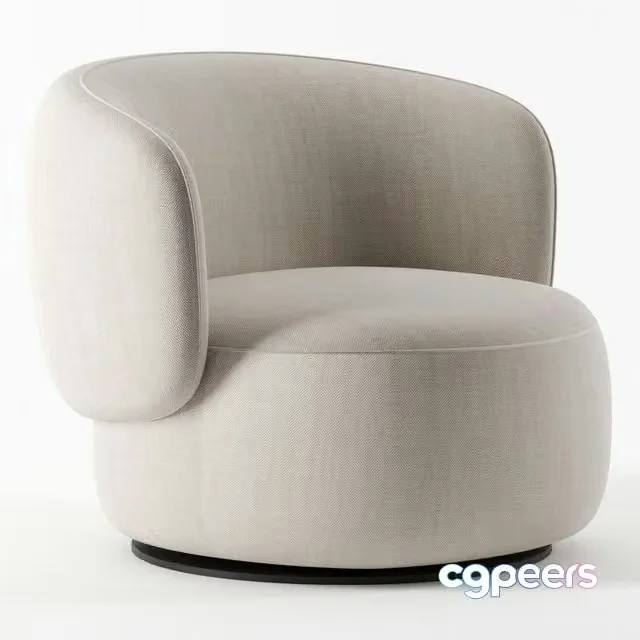 3ds Max Free – JANE armchair by Piet Boon
