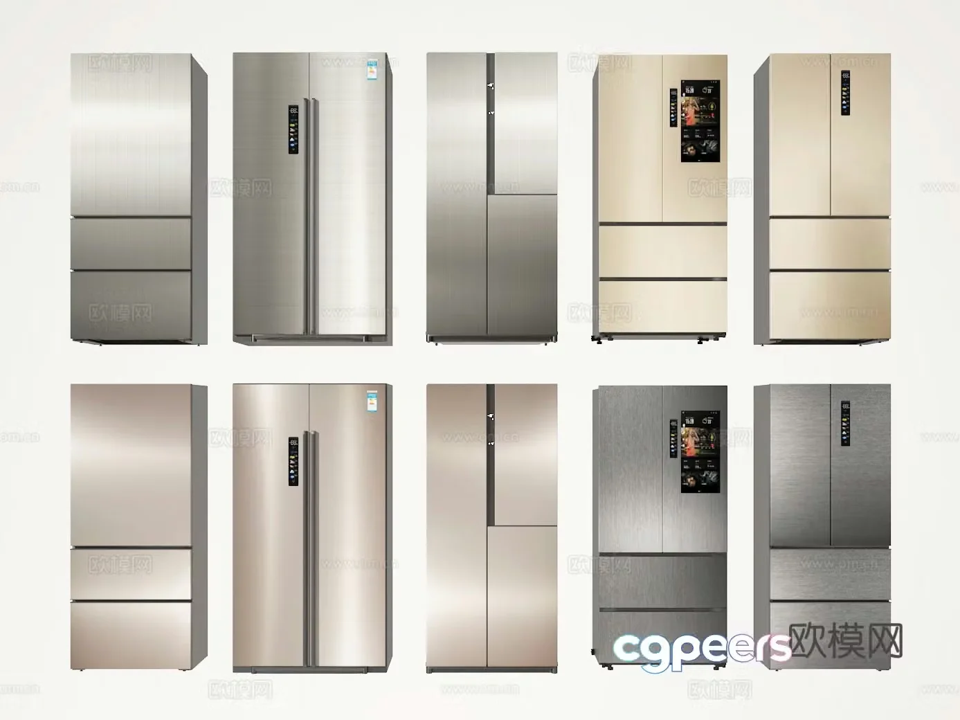 Freezer 3d model