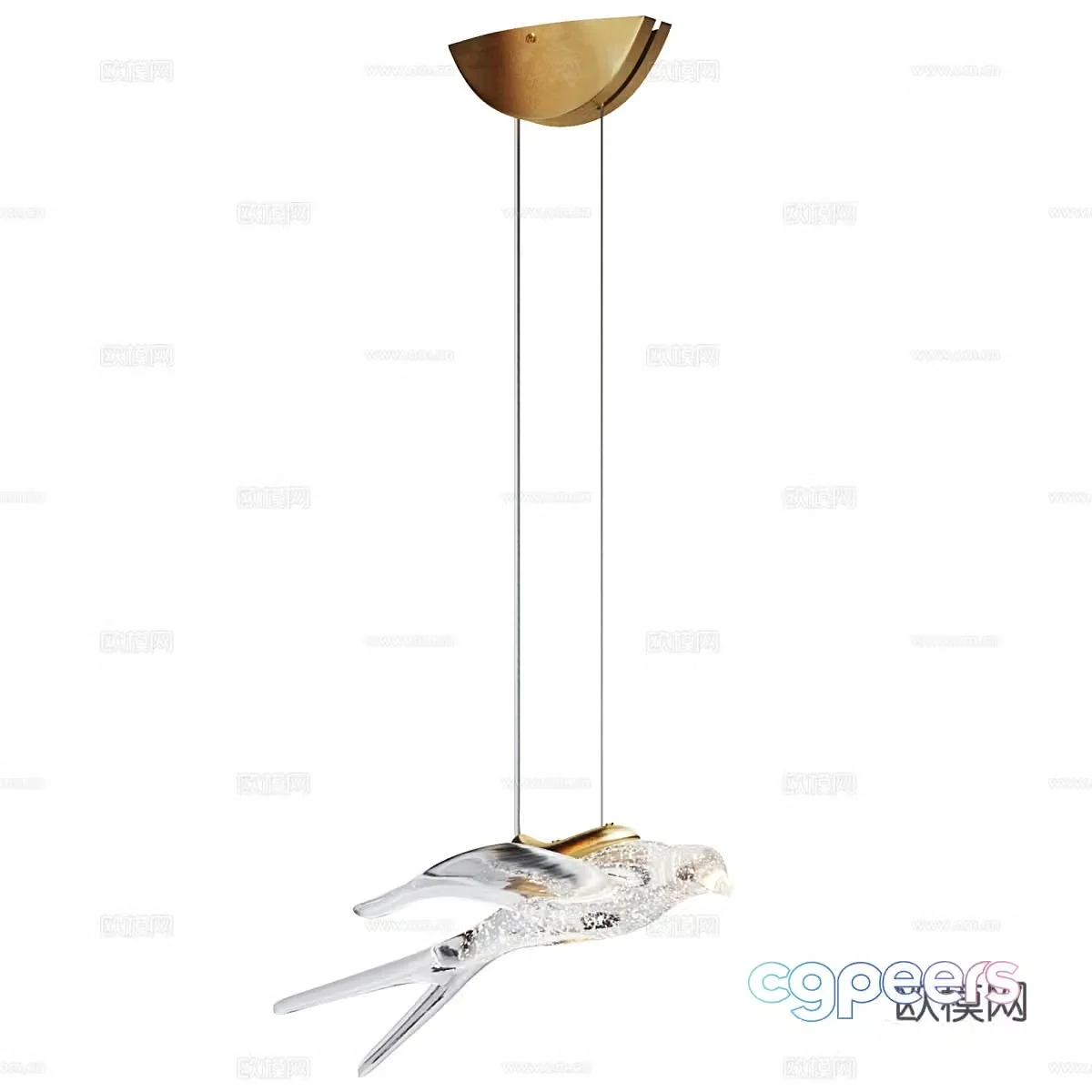 Modern simple chandeliers chandeliers simple chandeliers dining chandeliers living room chandeliers lamps 3D model
