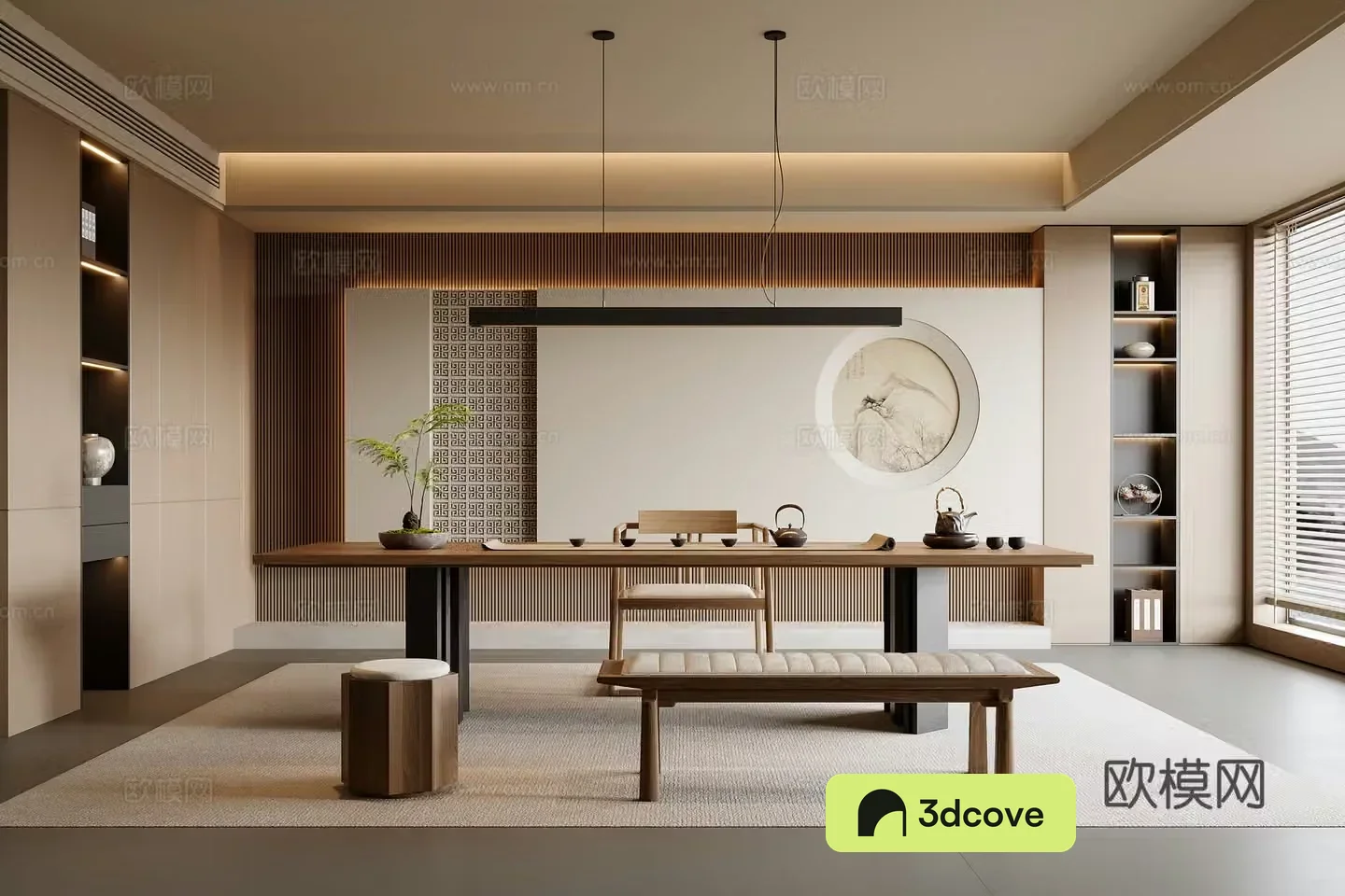 New Chinese tea room