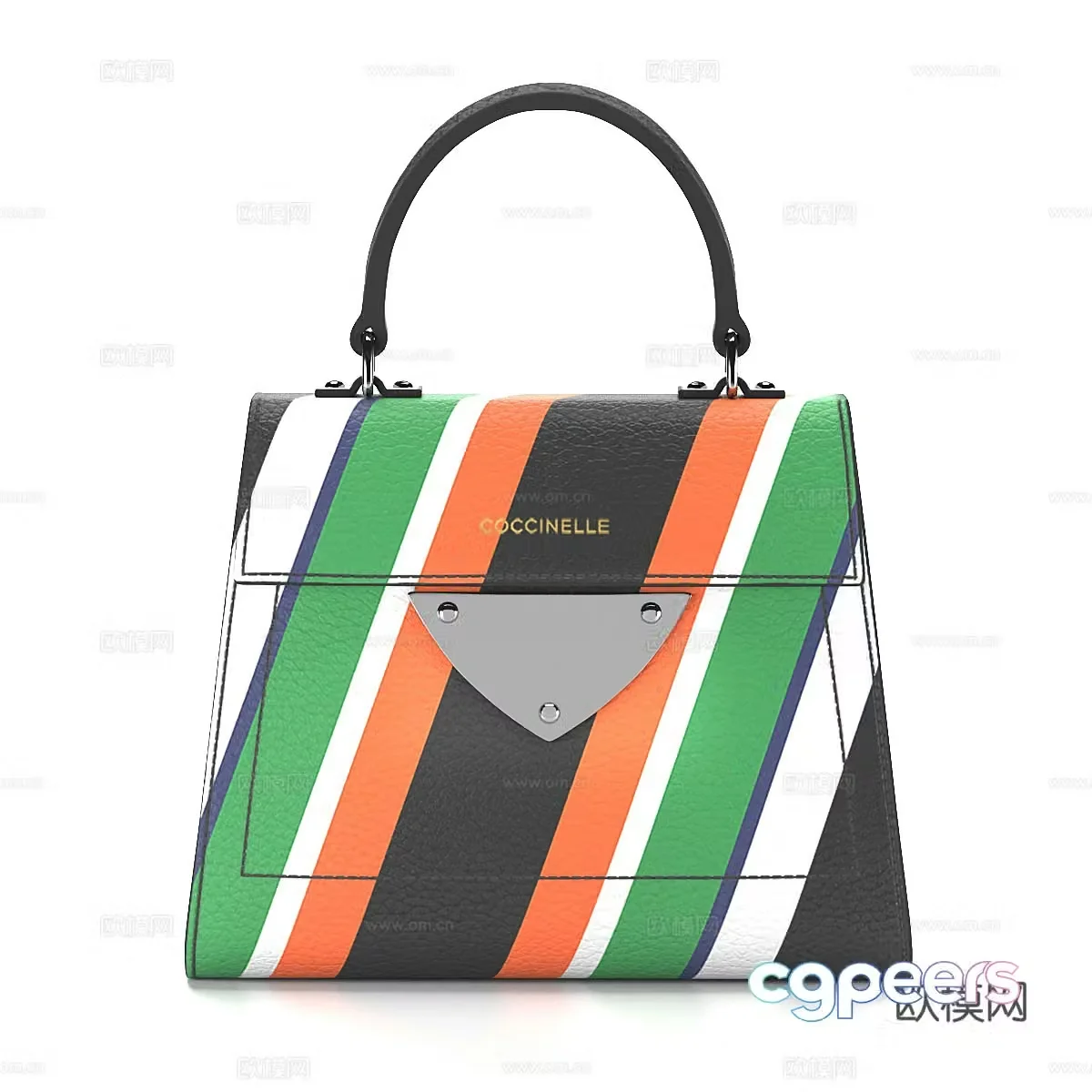 Coccinelle handbag 3d model