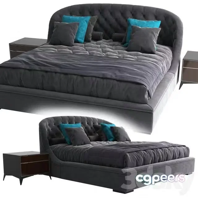 3ds Max Free – Bed Shell Medea Lifestyle 1905