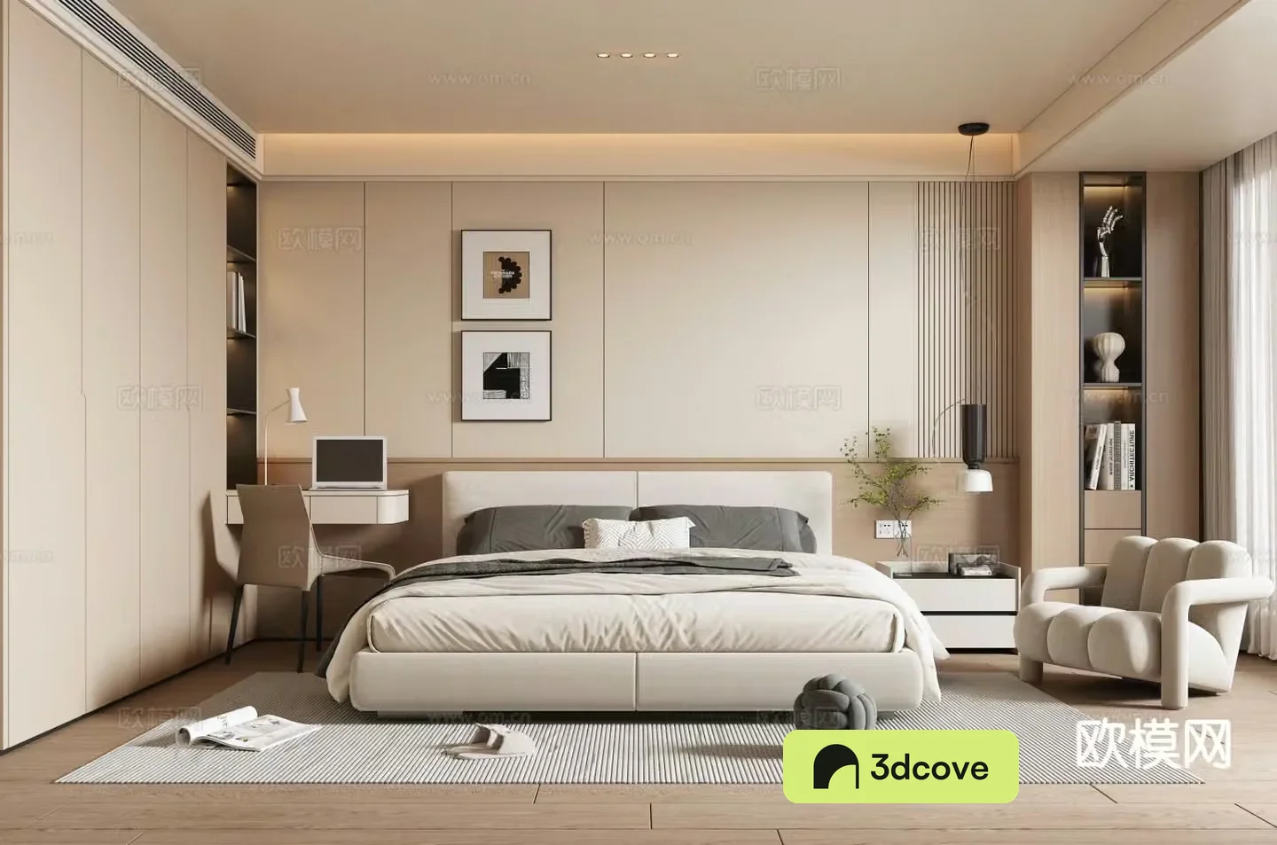 Modern bedroom master bedroom