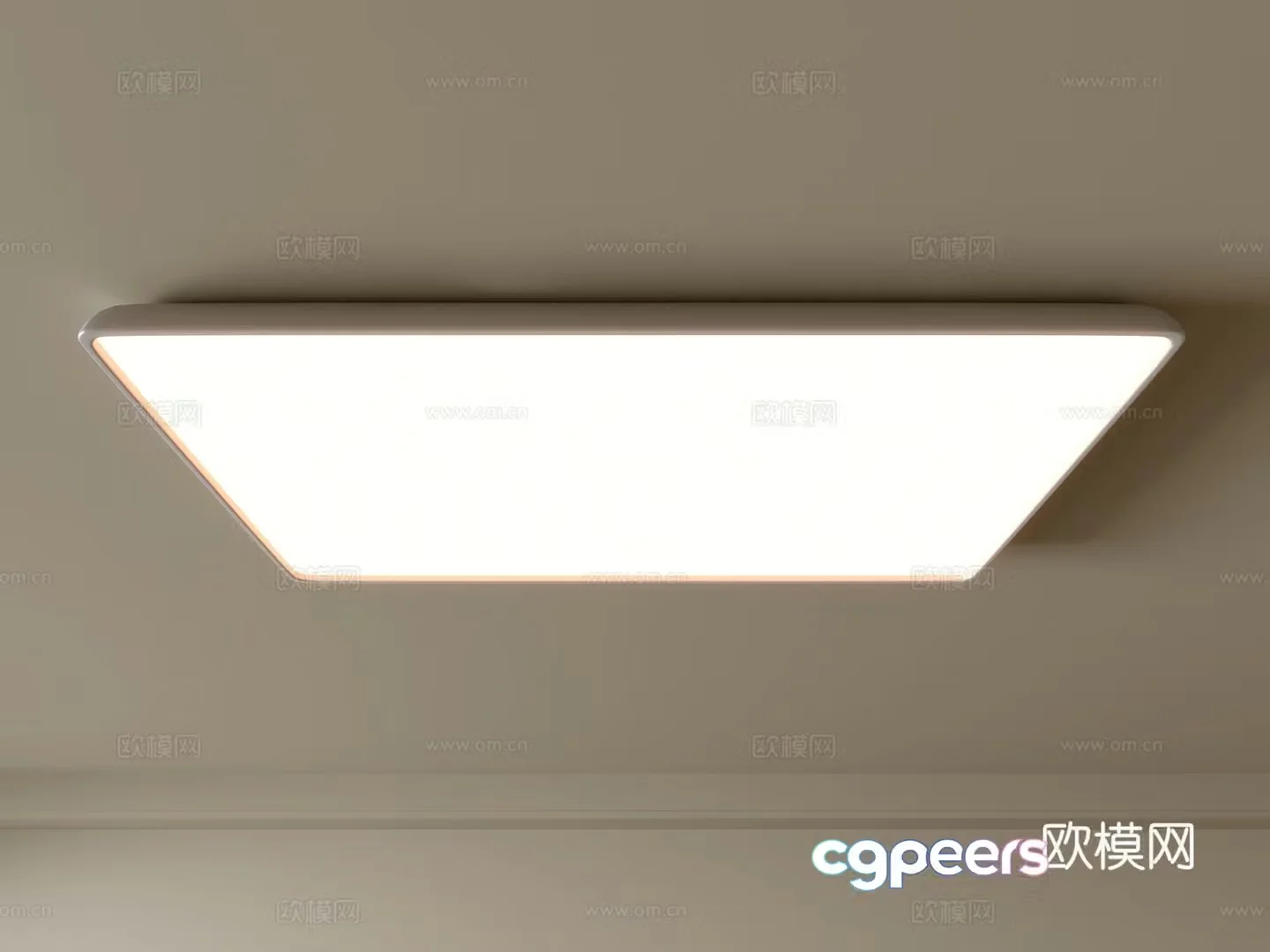 Modern ceiling lamp Geometric ceiling lamp Bedroom lamp Artistic shaped lamp Fashion living room lamp 3D model