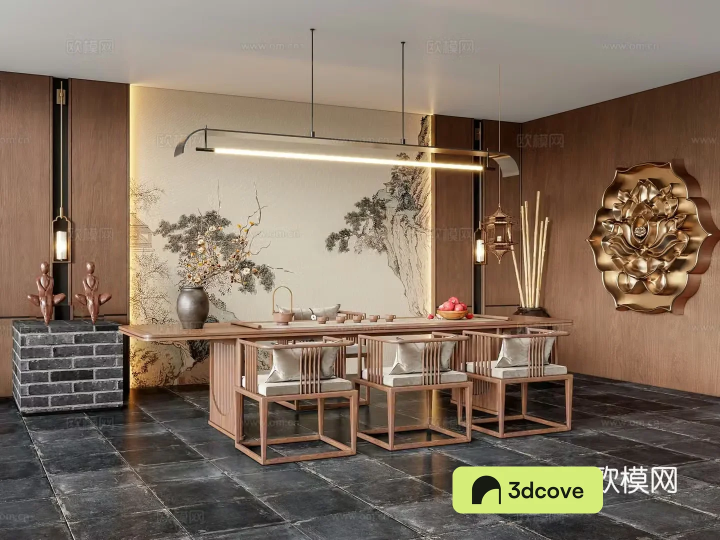 New Chinese tea room