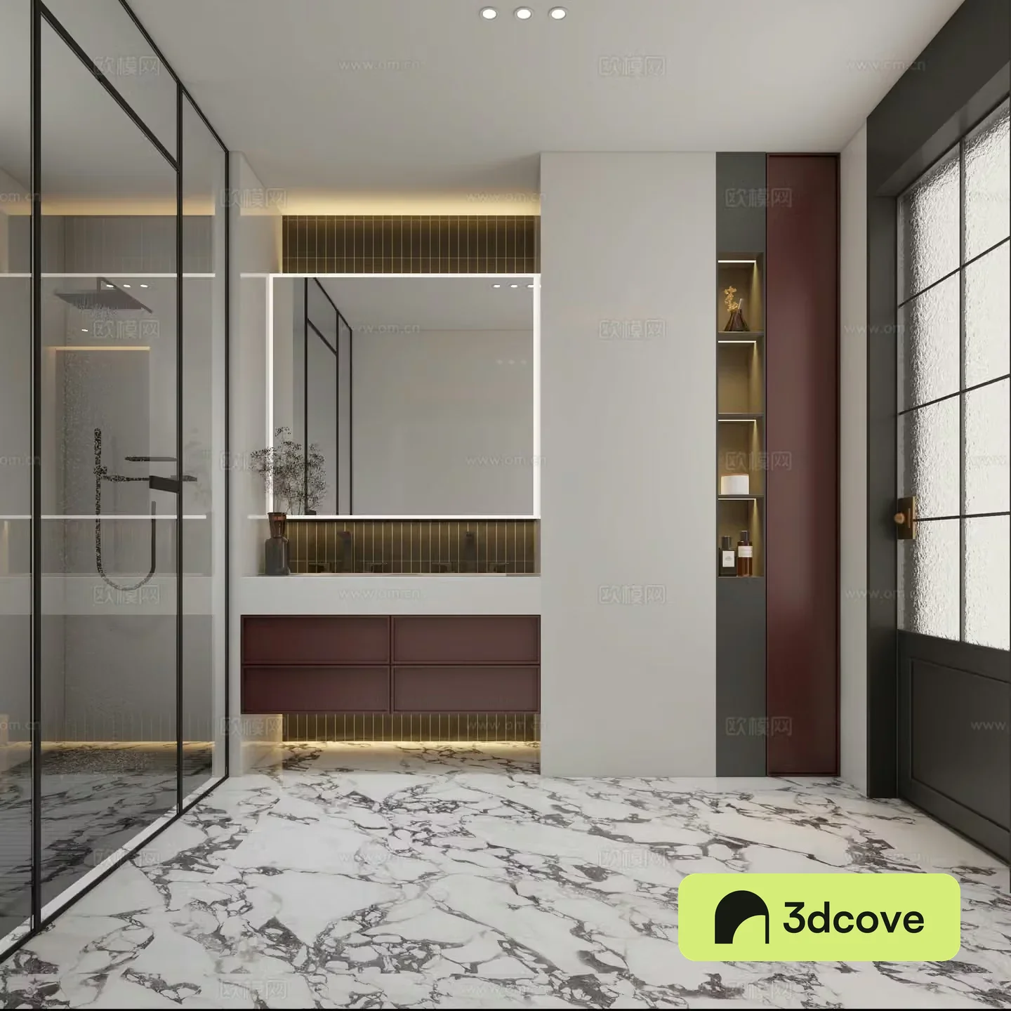 Modern bathroom