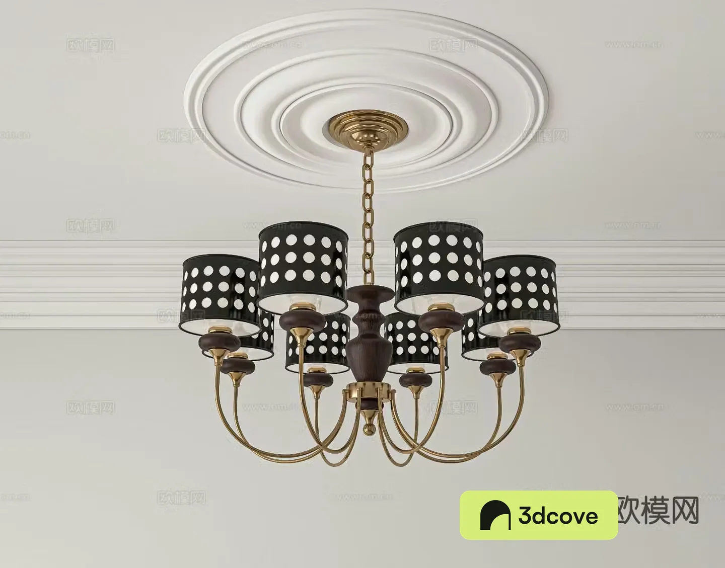 Medieval style chandelier