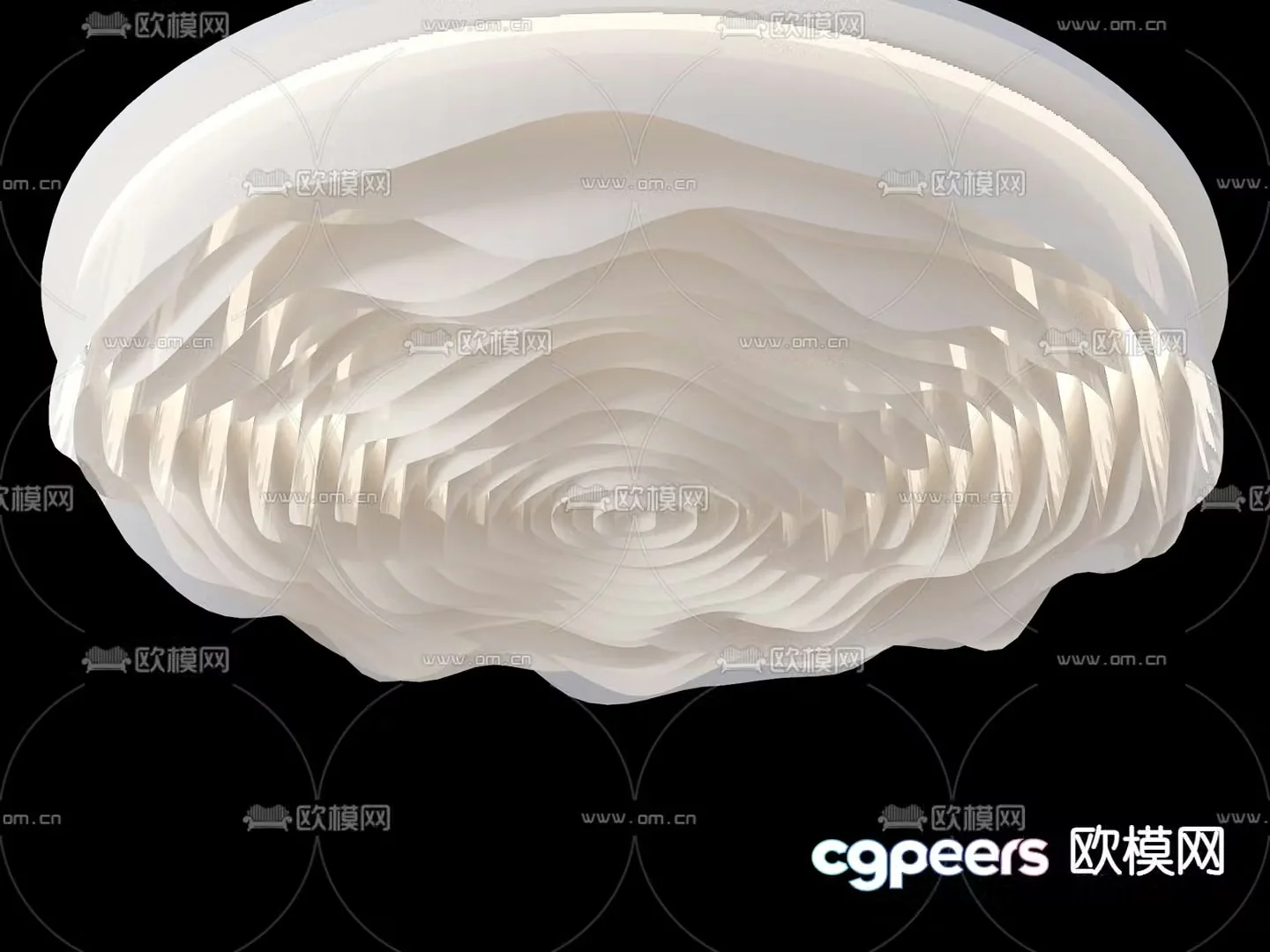 Art ceiling 3d model ceiling