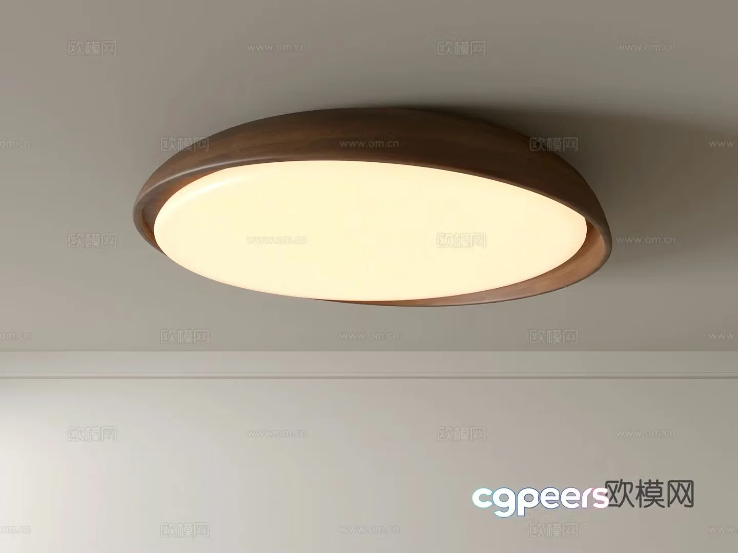 Modern ceiling lamp Geometric ceiling lamp Bedroom lamp Artistic shaped lamp Fashion living room lamp 3D model