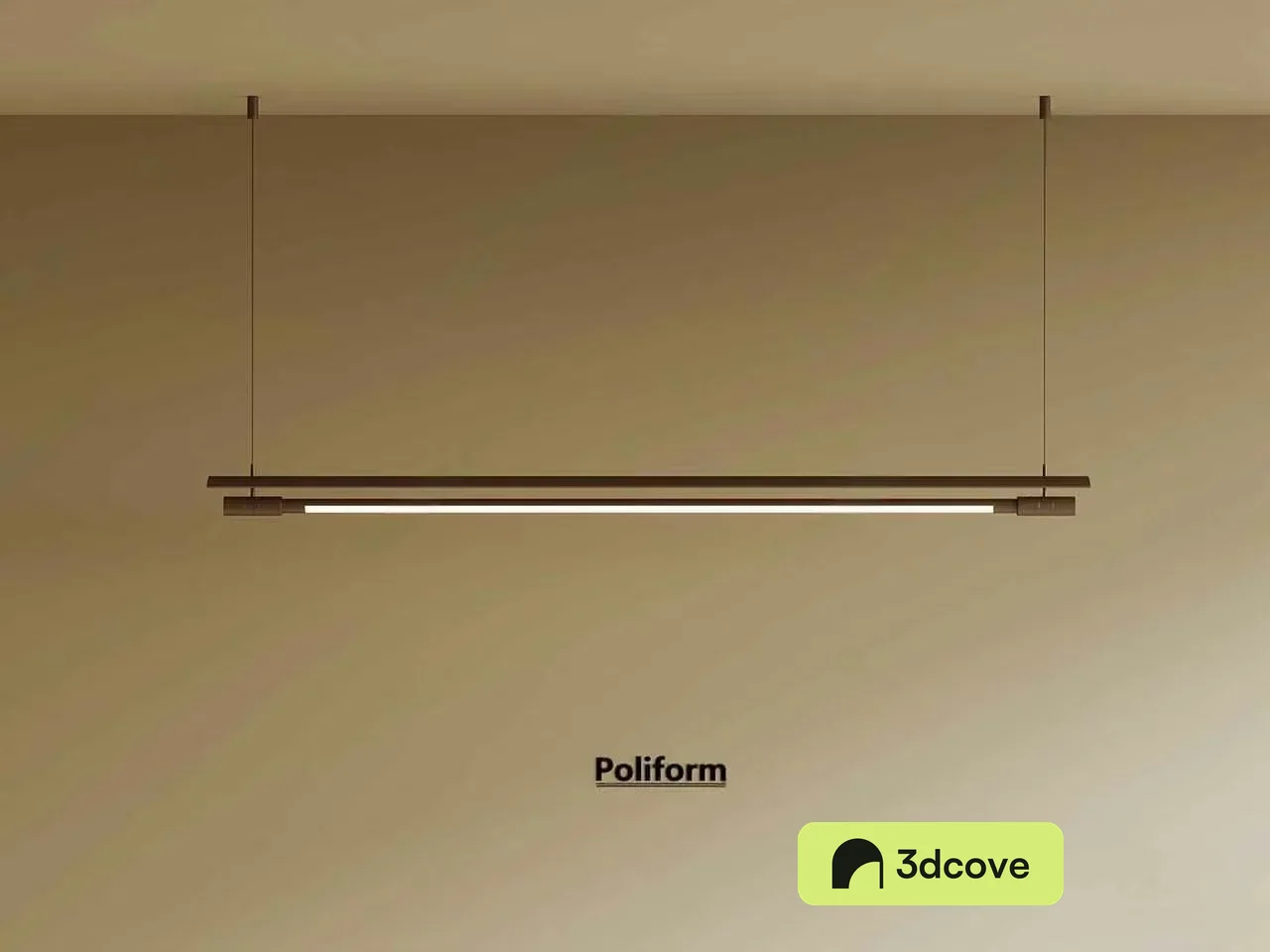 A Long Thin Light Fixture