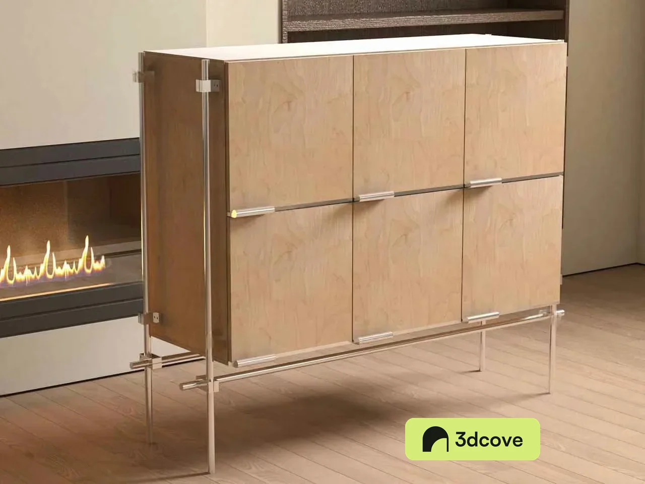 Modern Wooden Cabinet