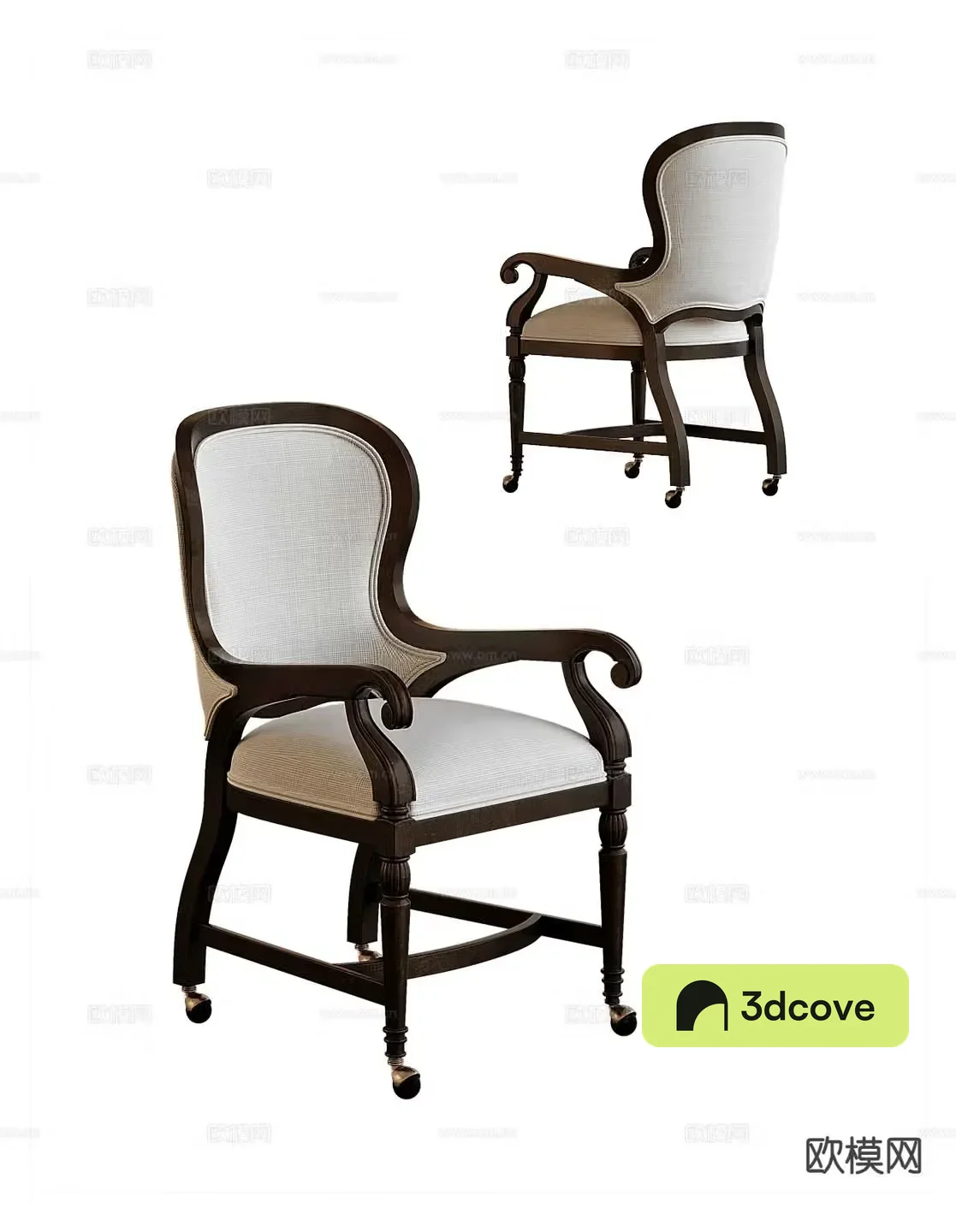 American single chair armchair