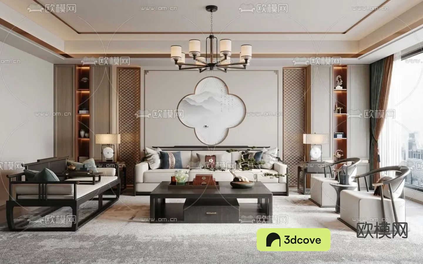 New Chinese living room
