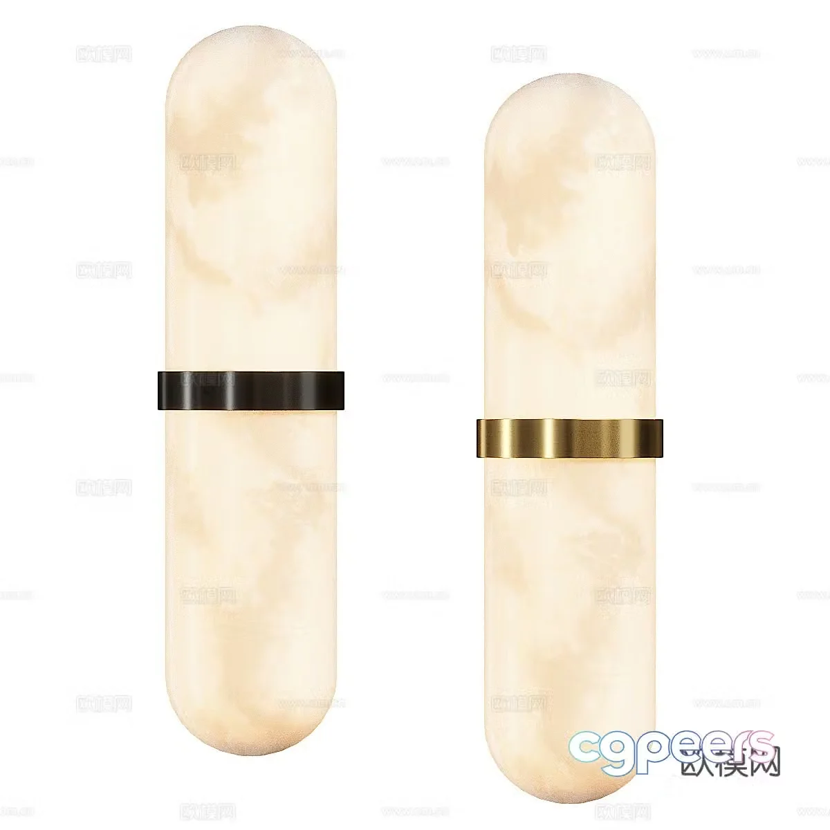 New Chinese light luxury SABBE wall light 3D model